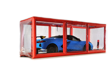 CarCapsule Scorcher Series Showcase Red Camaro Car Cover