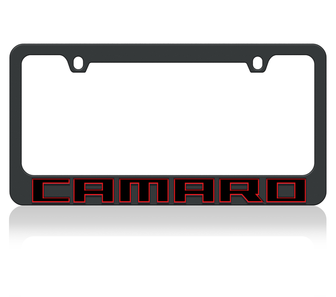 2018 Chevrolet Camaro Black License Plate Frame