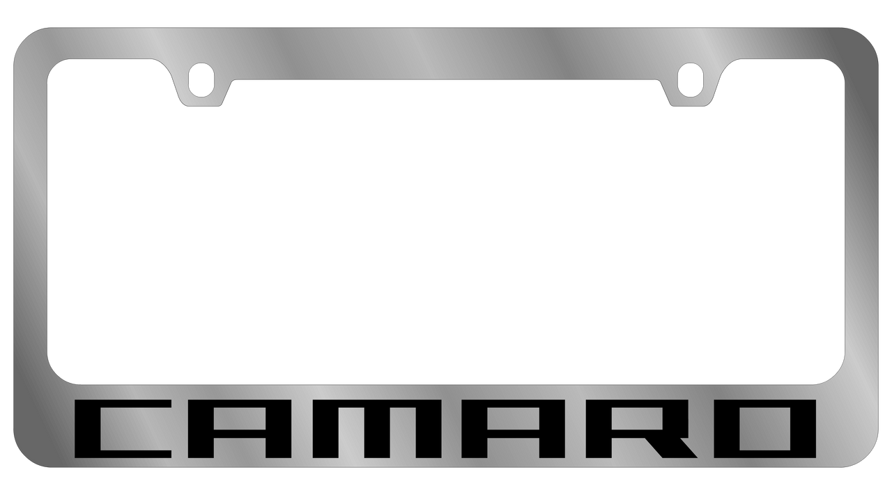 2010 Chevrolet Camaro Chrome License Plate Frame