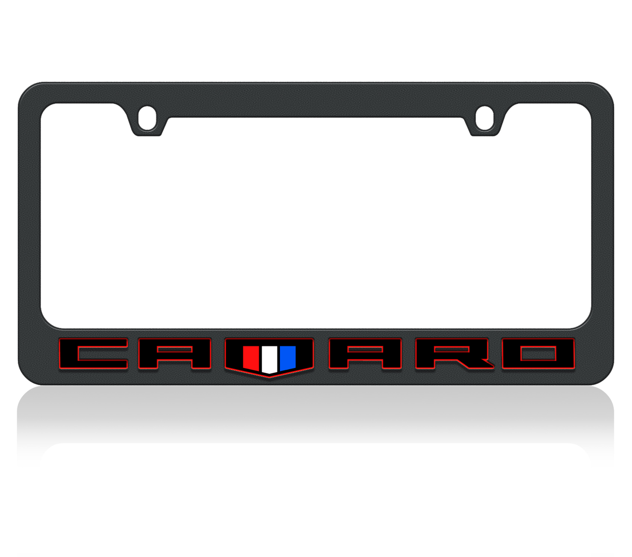 2018 Chevrolet Camaro Redline Black License Plate Frame