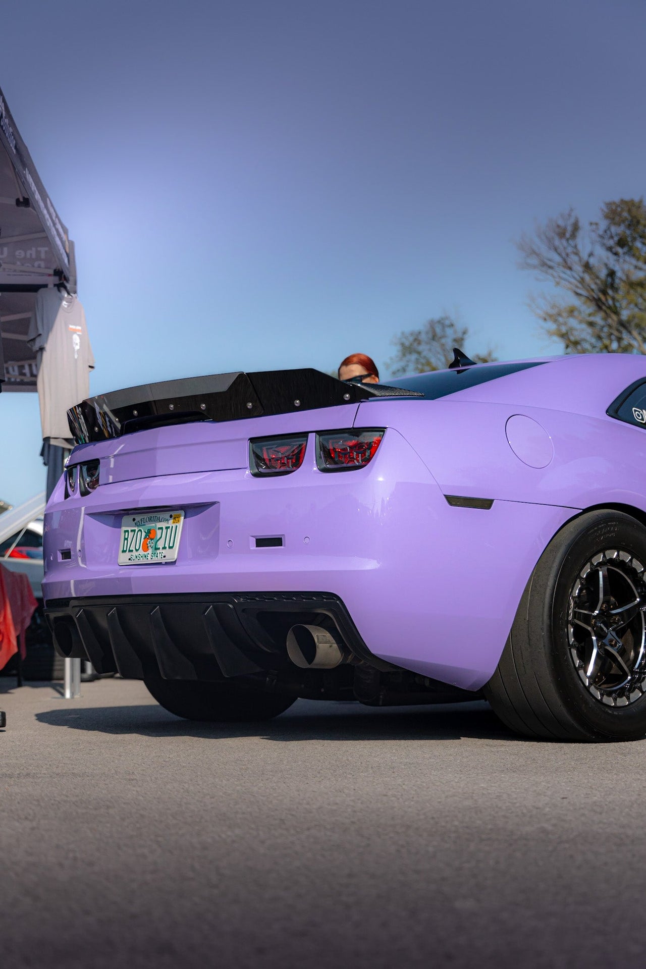 2010-2013 Chevy Camaro Evo Style Shark Fins Rear Diffuser Quad/Single Tips