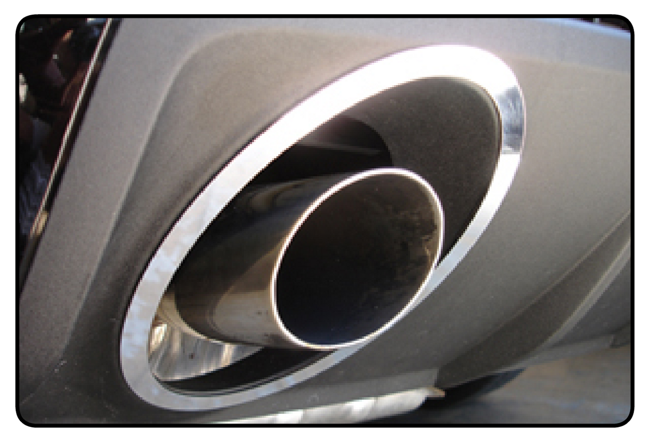 2010 Chevrolet Camaro V6 Exhaust Rings Pair