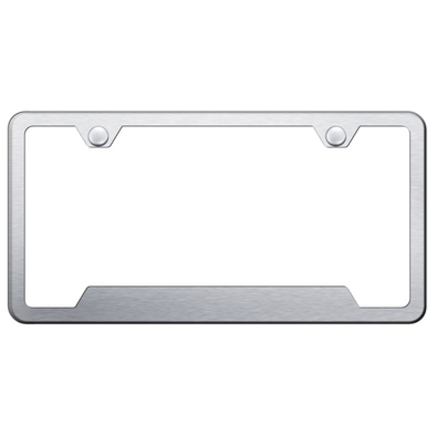 brushed-license-plate-frame-stainless-steel