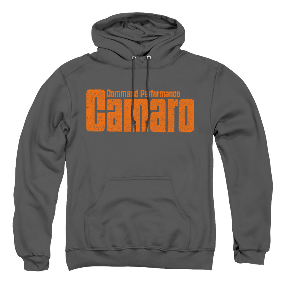 Chevrolet Camaro Command Performance-Adult Pullover Hoodie-Charcoal