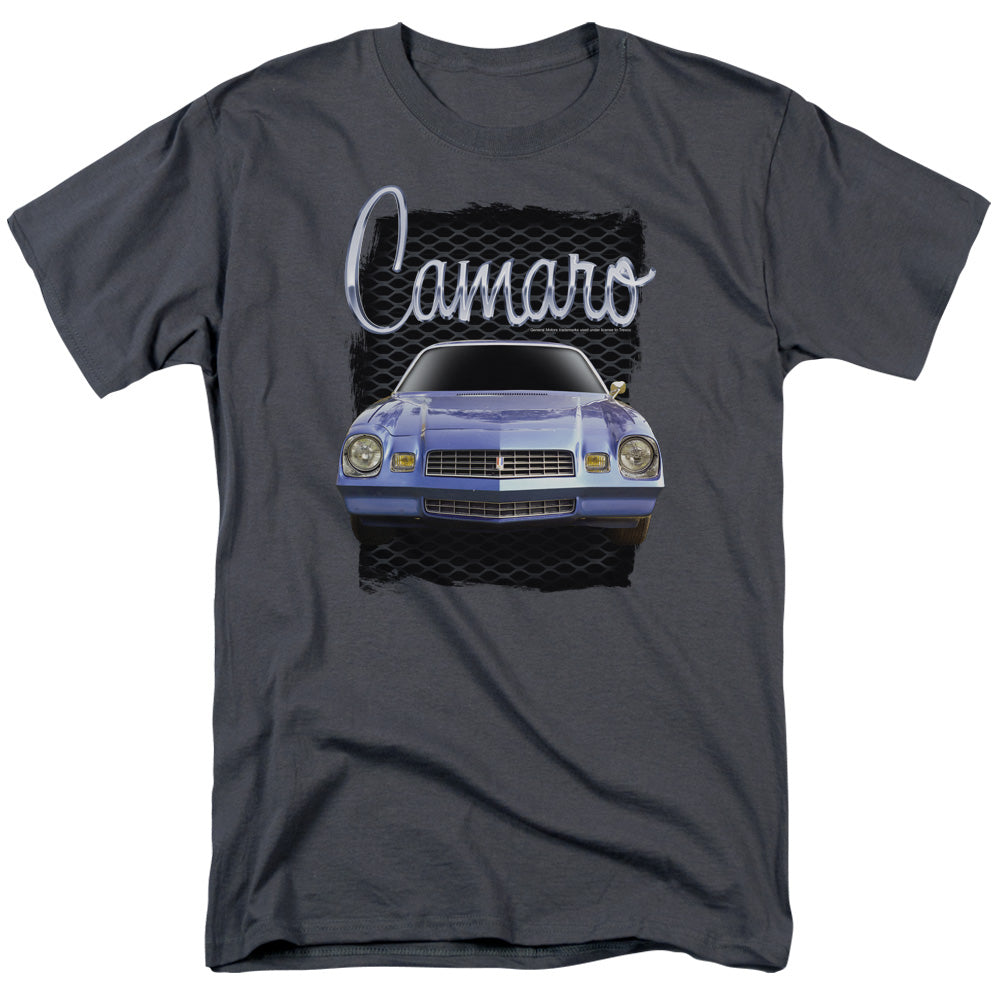 Chevrolet Camaro-Adult Regular Fit Short Sleeve-Charcoal