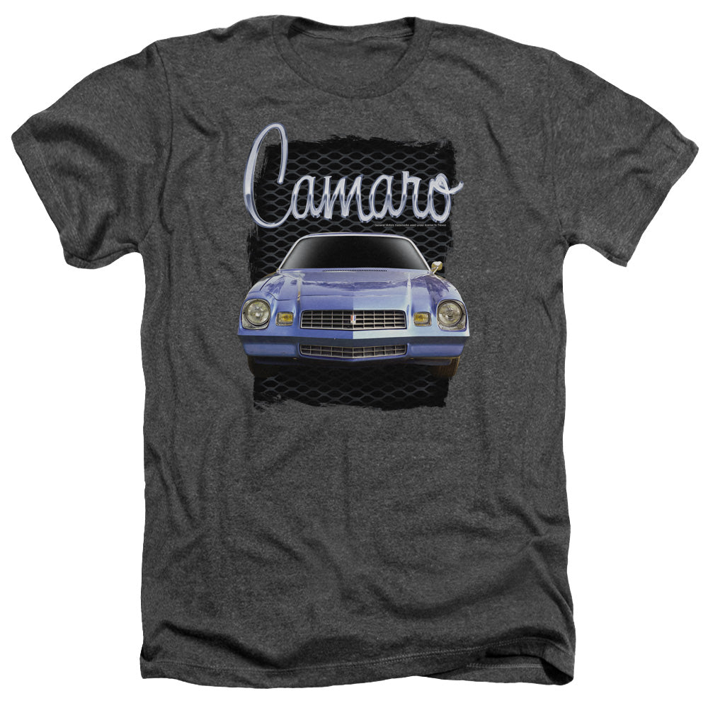 Chevrolet Camaro-Adult Regular Fit Heather Short Sleeve-Charcoal