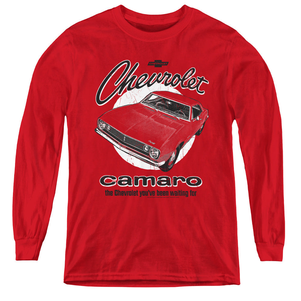 Chevrolet Retro Camaro-L/S Youth-Red