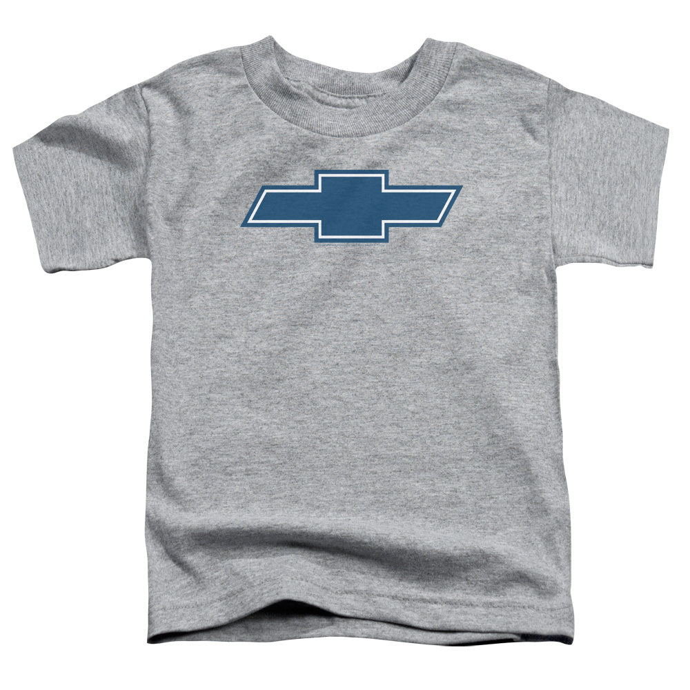 Chevrolet Simple Vintage Bowtie-Toddler Short Sleeve-Athletic Heather