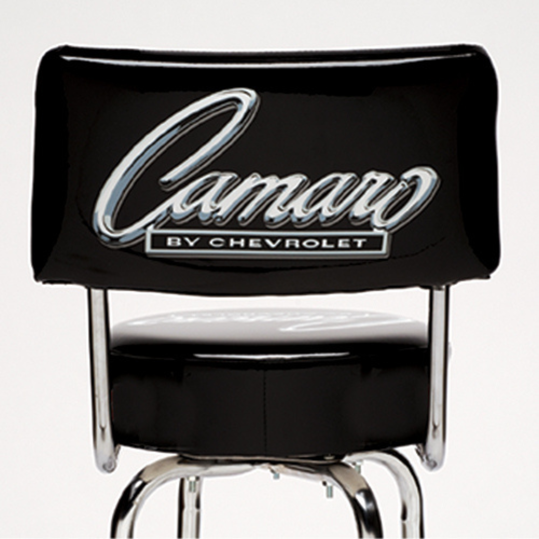 Camaro By Chevrolet Bar Stool With Back Camaro Store Online