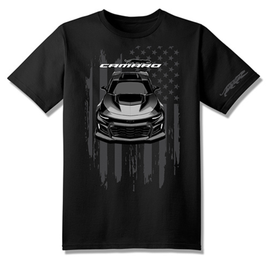 T-Shirt Camaro RS/SS 5ème Génération 2010-2015 - Gildan 5000 100% Coton - Taille S à 3XL