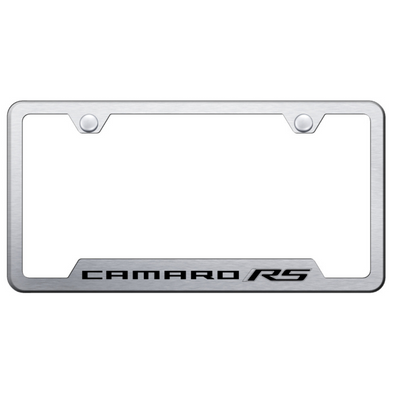 camaro-rs-license-plate-frame-brushed