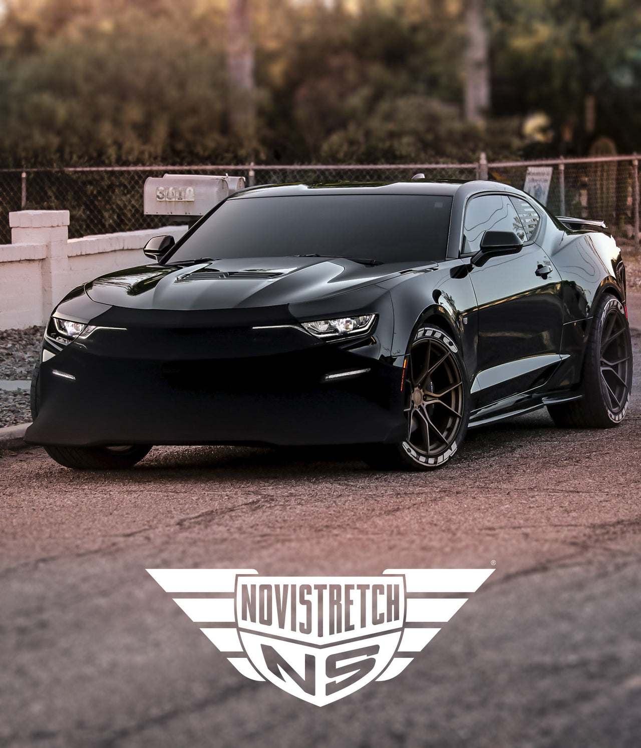 NoviStretch™ 6th Gen Camaro Front Bumper Mask