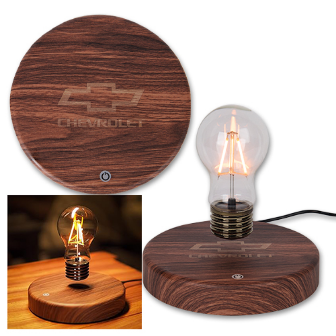 Bowtie Chevrolet Levitating Light Bulb