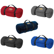 chevrolet-gold-bowtie-fleece-blanket