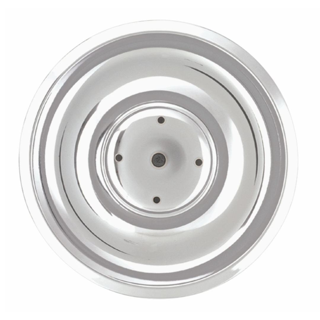 1968-1974 Chevrolet Camaro Style Chrome Plated Stainless Steel Rally Wheel Center Flat Base