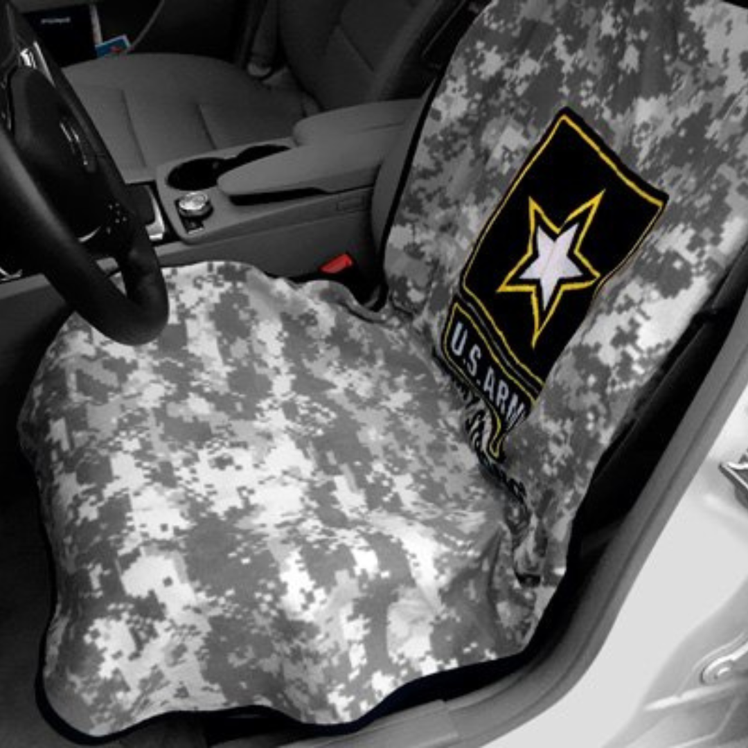 U.S. Army Camo Seat Towel Seat Cover | Camaro Store Online