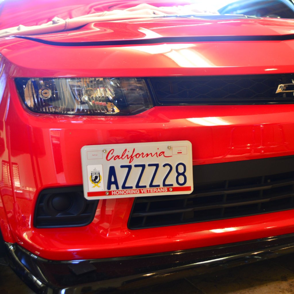 2010-2015 Camaro License Plate Holder