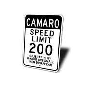 camaro-speed-limit-200-aluminum-sign
