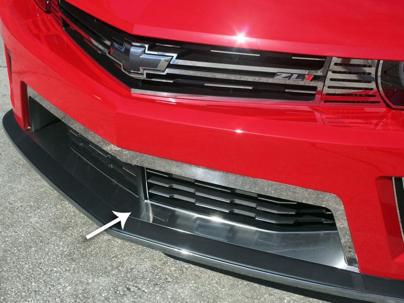 2012-2013-5th-gen-camaro-zl1-splitter-lower-front-trim-polished-stainless-steel