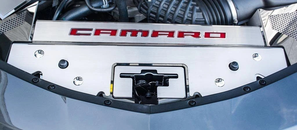 2016-2020-camaro-front-header-plate-camaro-style-stainless-steel