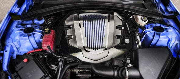 2016-2024 6th Generation Camaro 1LT V6 Engine Shroud - Stainless Steel