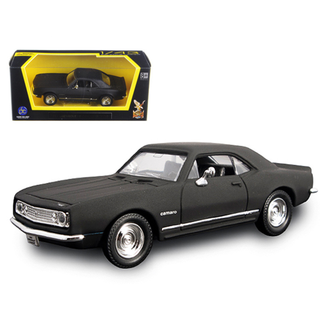 1967 Chevy Camaro Z28 Matt Black 1/43 Diecast | Camaro Store Online