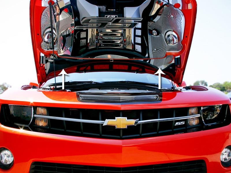 2010-2015-5th-gen-camaro-lower-hood-trim-plate-polished-stainless-steel