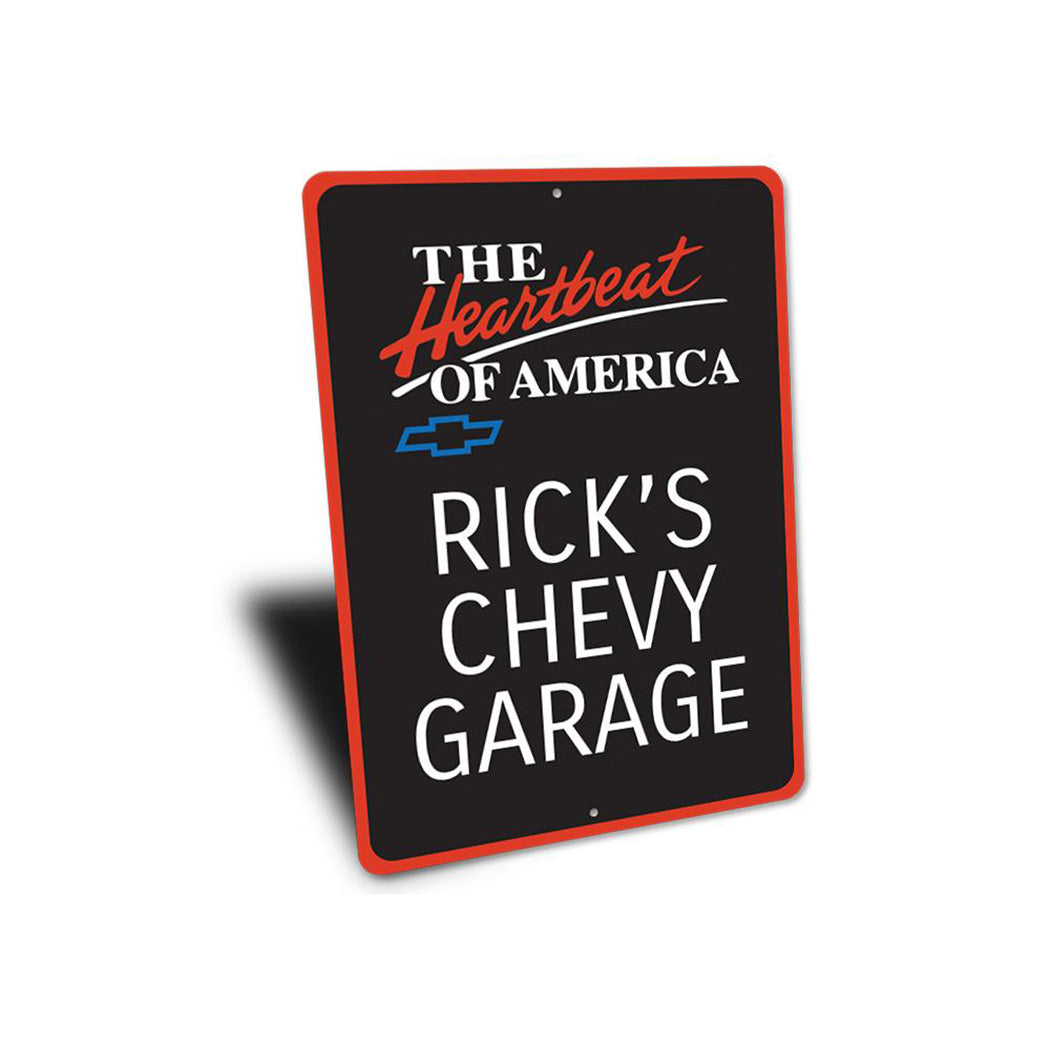 personalized-chevy-heartbeat-of-america-aluminum-sign
