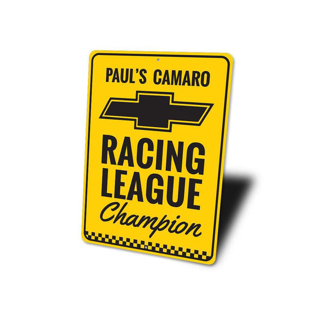 personalized-camaro-chevy-racing-league-champion-sign