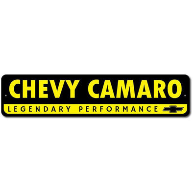 Camaro - Legendary Performance - Aluminum Sign