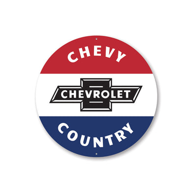 Chevy Country - Aluminum Sign