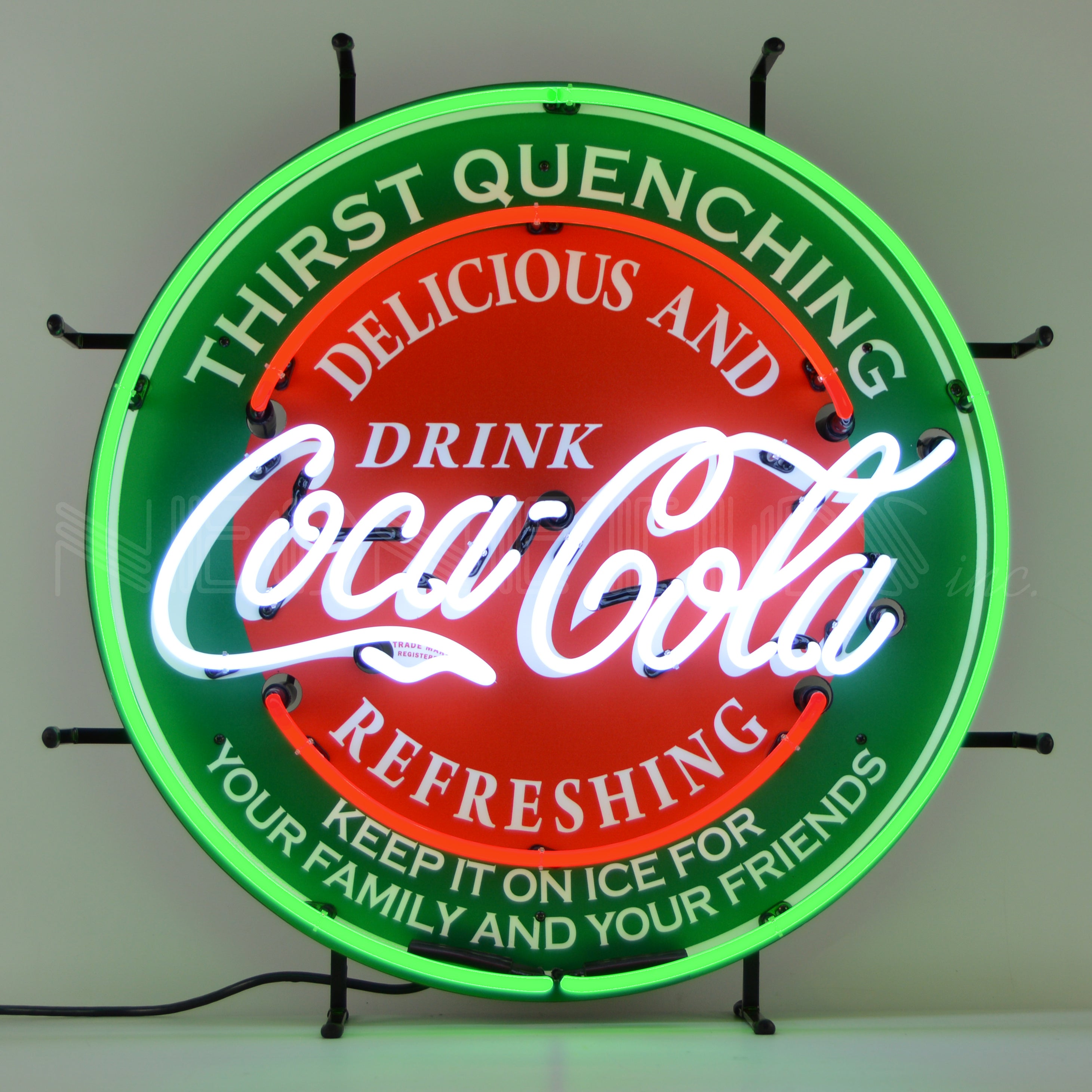Drink Coca-Cola Evergreen Neon Sign | Camaro Store Online