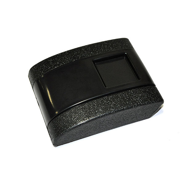 1967-1972 Chevrolet Camaro Plastic Seat Belt Cover - Black - CA