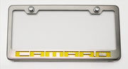 camaro-license-plate-frame-with-camaro-lettering