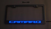 camaro-license-plate-frame-with-camaro-lettering