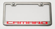 camaro-license-plate-frame-with-camaro-lettering