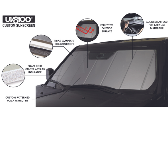 4th Generation Camaro UVS100 Custom Sunscreen / Sunshade