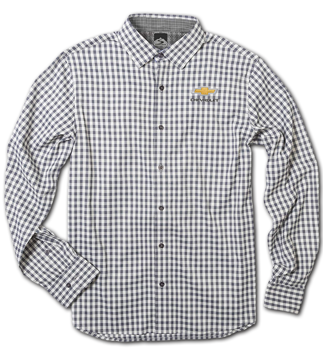 ladies-chevrolet-gold-bowtie-4-way-stretch-woven-dress-shirt