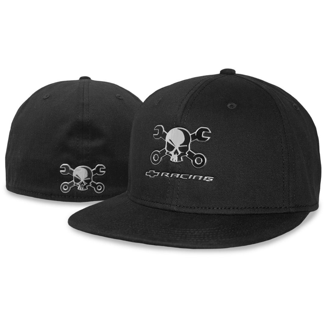 Chevy Racing Mr. Crosswrench Flat Bill Hat / Cap | Camaro Store Online