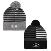 chevrolet-bowtie-half-color-beanie-stocking-cap