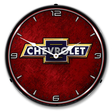 Chevrolet Bowtie Heritage Clock-GM24031555-camaro-store-online