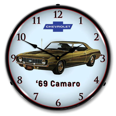 1969 Camaro 3 Clock-GM24031558-camaro-store-online