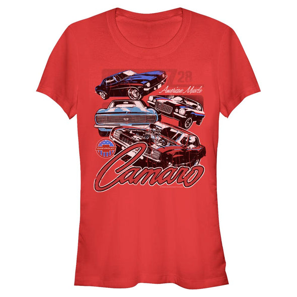 Vintage Camaro Z28 Junior's T-Shirt