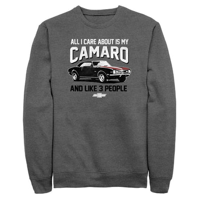 all-i-care-about-is-my-camaro-mens-pullover-fleece-sweatshirt