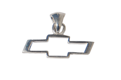 Chevy Bowtie Emblem Pendant | Sterling Silver