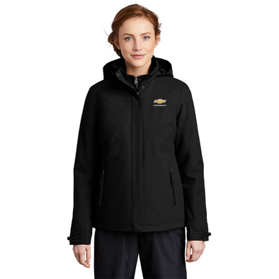 ladies-chevrolet-gold-bowtie-insulated-waterproof-tech-jacket