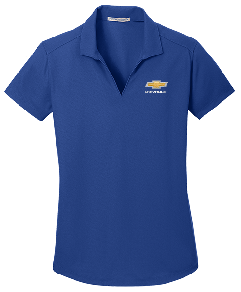 ladies-chevrolet-gold-bowtie-performance-polo