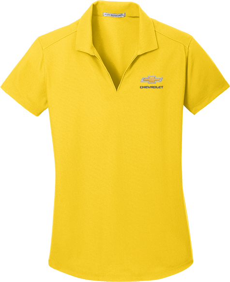 ladies-chevrolet-gold-bowtie-performance-polo