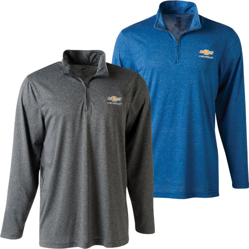 mens-chevrolet-bowtie-cool-dry-performance-1-4-zip-jacket