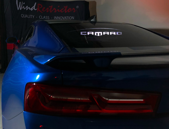 2016-2024 6th Generation Camaro Coupe WindRestrictor Glow Plate